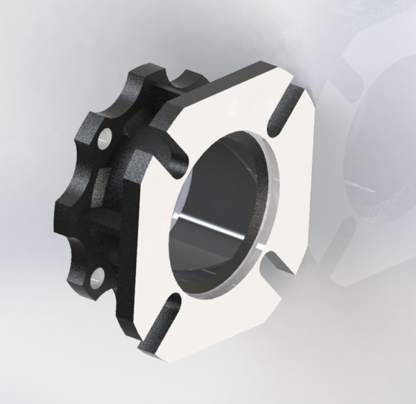 Gearbox Output Flange for HHM-130 Style FA