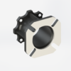 Gearbox Output Flange for HHM-050 Style FB