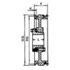 Four Groove Cast Iron Pulley 8.00" OD - Image 2