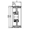 Eight Groove Cast Iron Pulley 10.3" OD - Image 2