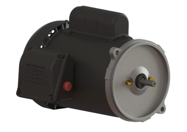 WEG AUGER MOTOR  1.0HP 1800RPM 56ZN 115/230V TEFC FOOTLESS