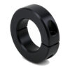 Single Split Shaft Collar Steel Black Oxide 2'' Bore 3'' OD 11/16'' W