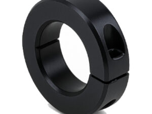 Single Split Shaft Collar Steel Black Oxide  3'' Bore 4 1/4'' OD 7/8'' W